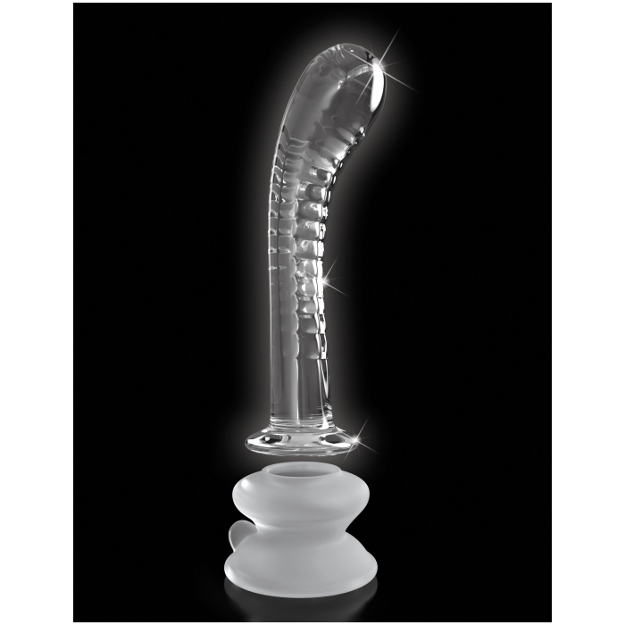 ICICLES NO 88 - WITH SILICONE SUCTION CUP - CLEAR 6" - Click Image to Close