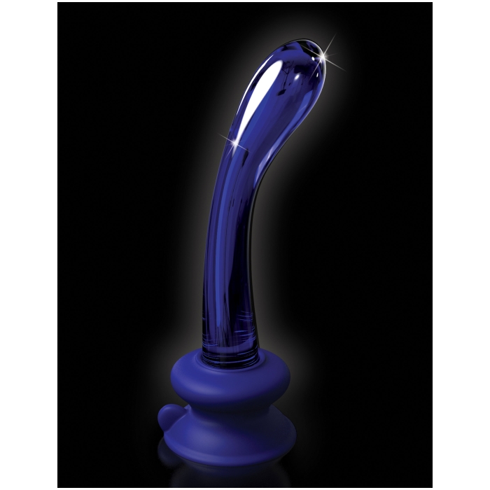 ICICLES NO. 89 - WITH SILICONE SUCTION CUP - BLUE 7" - Click Image to Close