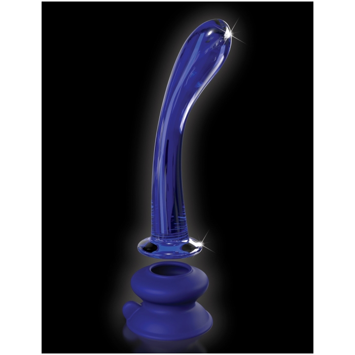 ICICLES NO. 89 - WITH SILICONE SUCTION CUP - BLUE 7"