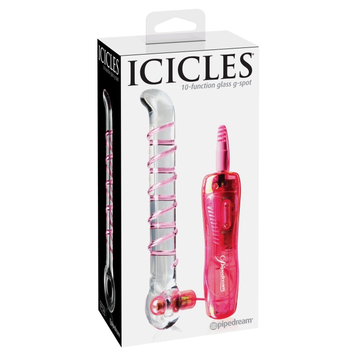 ICICLES NO 4 - CLEAR PINK - Click Image to Close