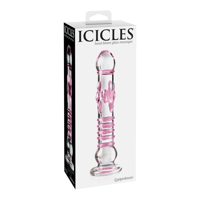 ICICLES NO 6 - CLEAR PINK - Click Image to Close
