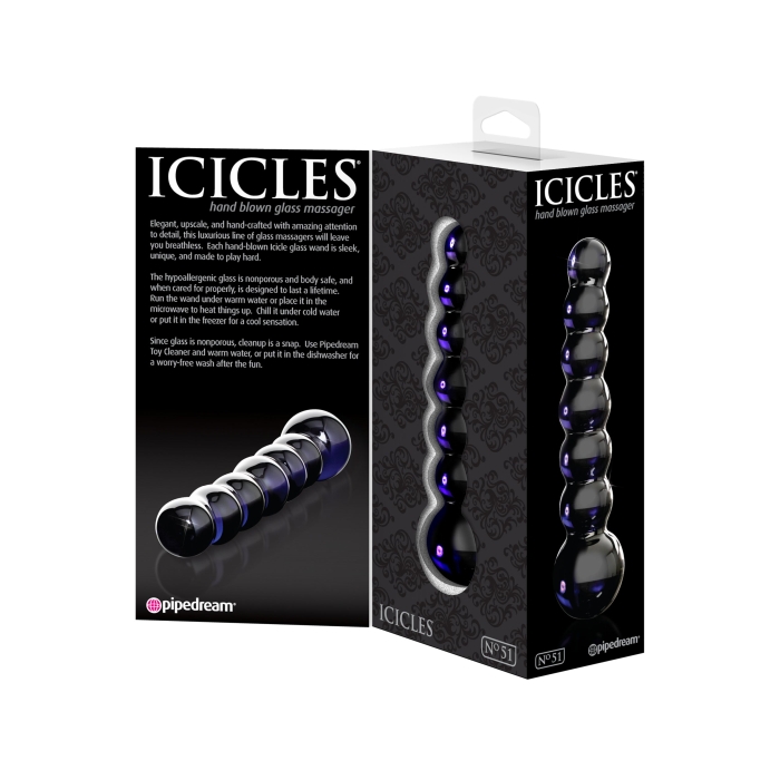 ICICLES NO 51 - BLACK - Click Image to Close