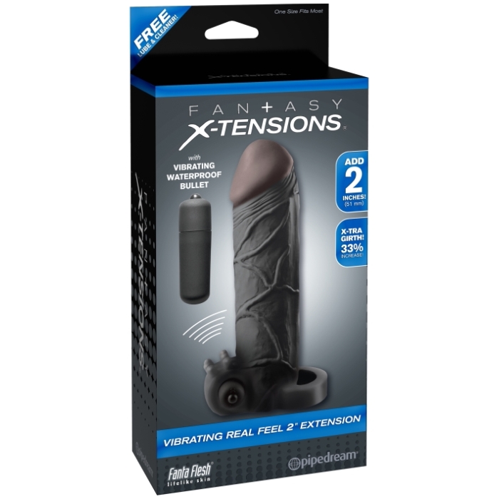 FANTASY X-TENSIONS VIBRATING REAL FEEL 2 EXTENSION
