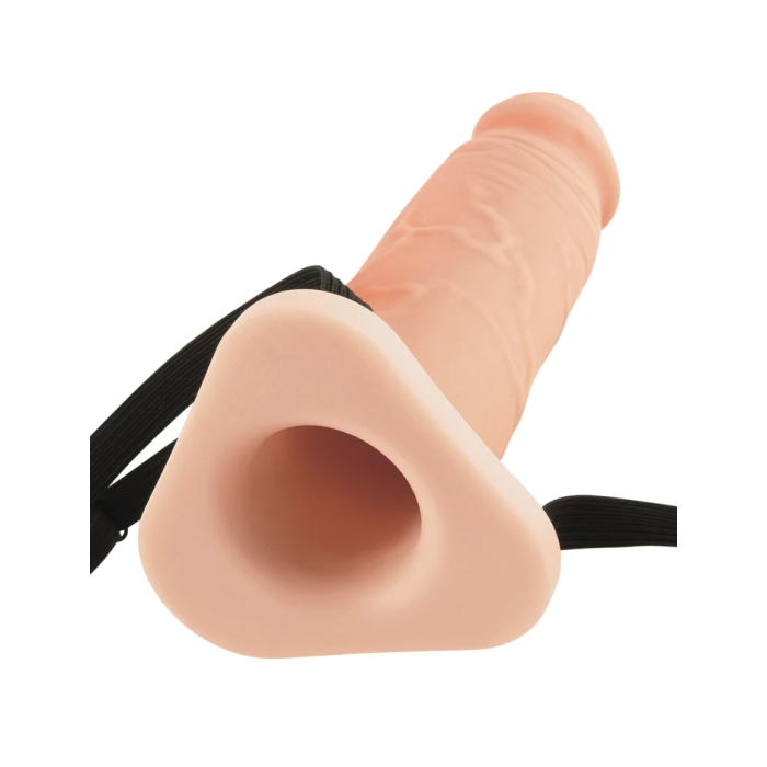 FANTASY X-TENSIONS 8" SILICONE HOLLOW EXTENSION - LIGHT