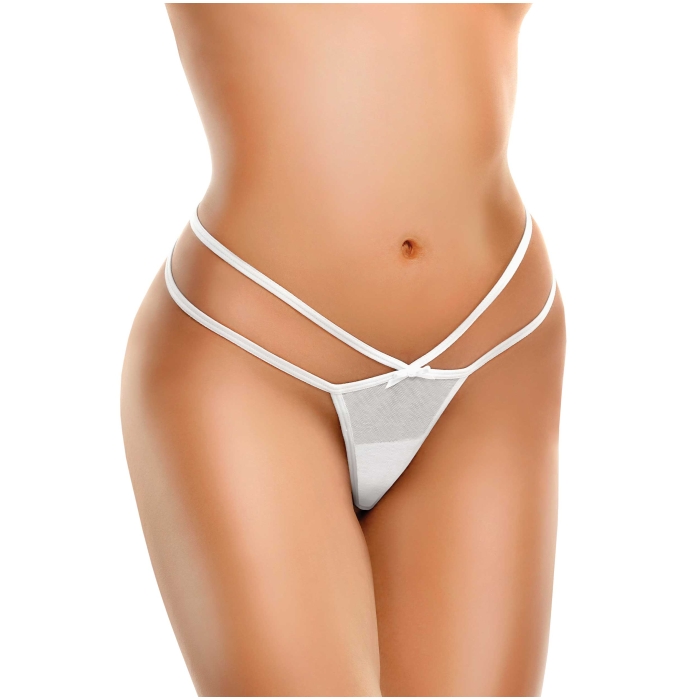 * 5% OFF! * HOOKUP PANTIES REMOTE BOW-TIE G-STRING - FITS S-L - Click Image to Close