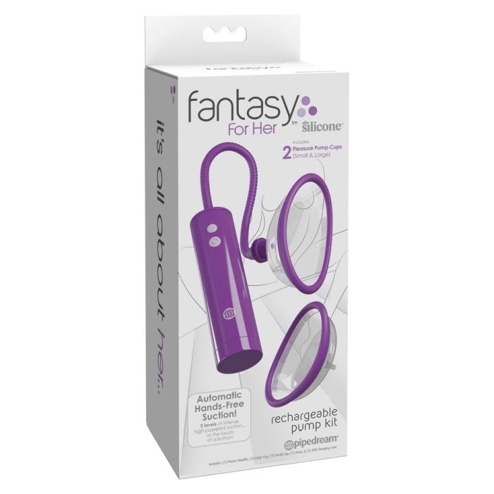 FANTASY FOR HER RECHARGEABLE PLEASURE PUMP KIT