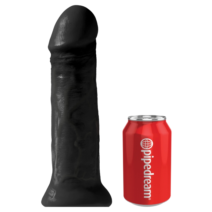 KING COCK 11" COCK - BLACK - Click Image to Close