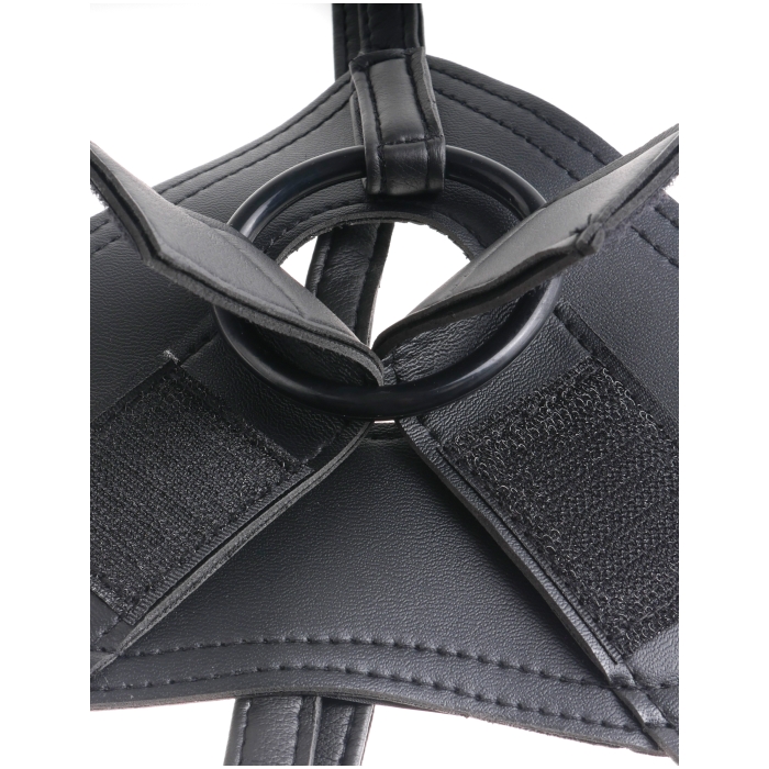 KING COCK STRAP-ON HARNESS WITH 7" COCK - LIGHT
