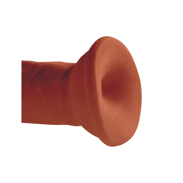 KCP 6" TRIPLE DENSITY COCK - BROWN - Click Image to Close