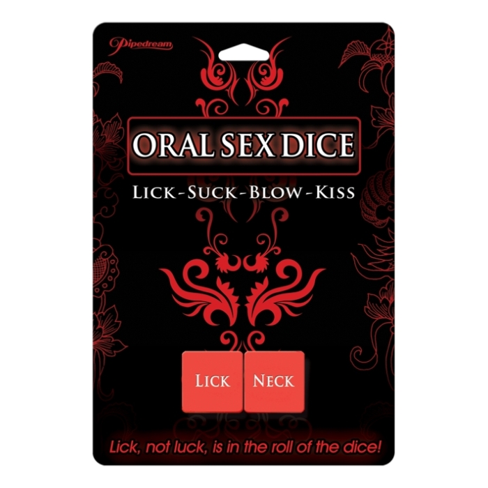 ORAL SEX DICE LICK-SUCK-BLOW-KISS