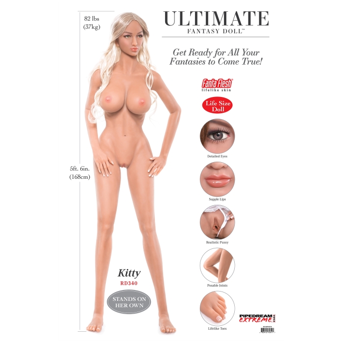KITTY - ULTIMATE FANTASY DOLL - 5'6" (168cm) - Click Image to Close