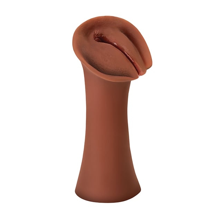 STROKER PDX EXTREME WET PUSSIES SLIPPERY SLIT - BROWN - Click Image to Close