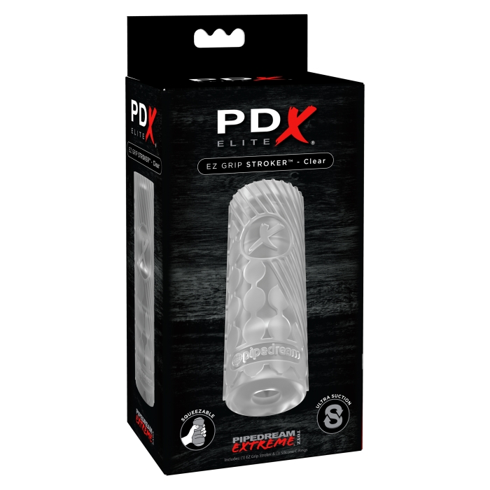 EZ GRIP STROKER - CLEAR - Click Image to Close