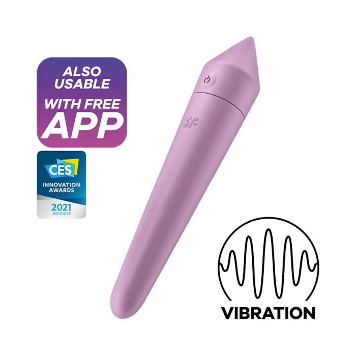 SATISFYER ULTRA POWER BULLET 8 - LILAC - Click Image to Close