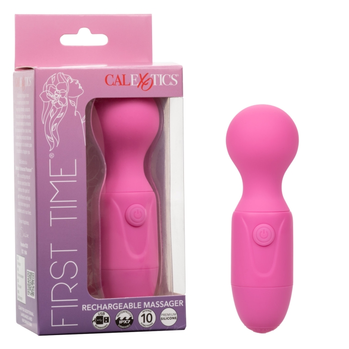MASSAGER PINK FIRST TIME RECHARGEABLE