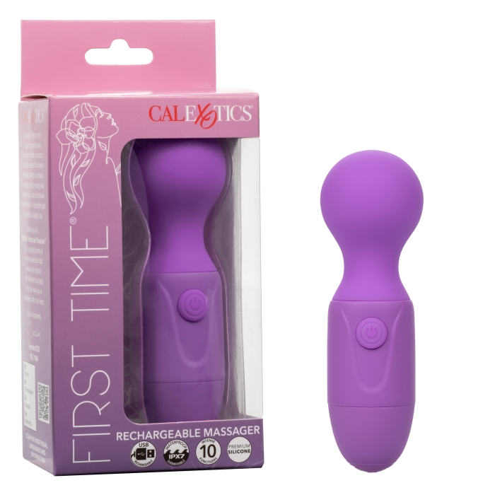 FIRST TIME RECHARGEABLE MASSAGER - PURPLE