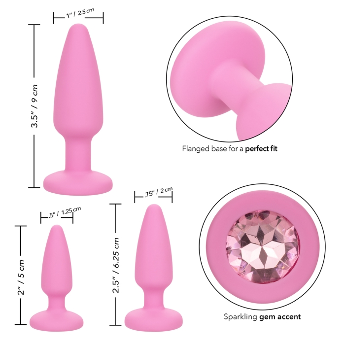 FIRST TIME CRYSTAL BOOTY KIT - PINK - Click Image to Close