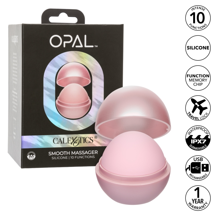 MASSAGER PINK 10X OPAL SMOOTH - Click Image to Close