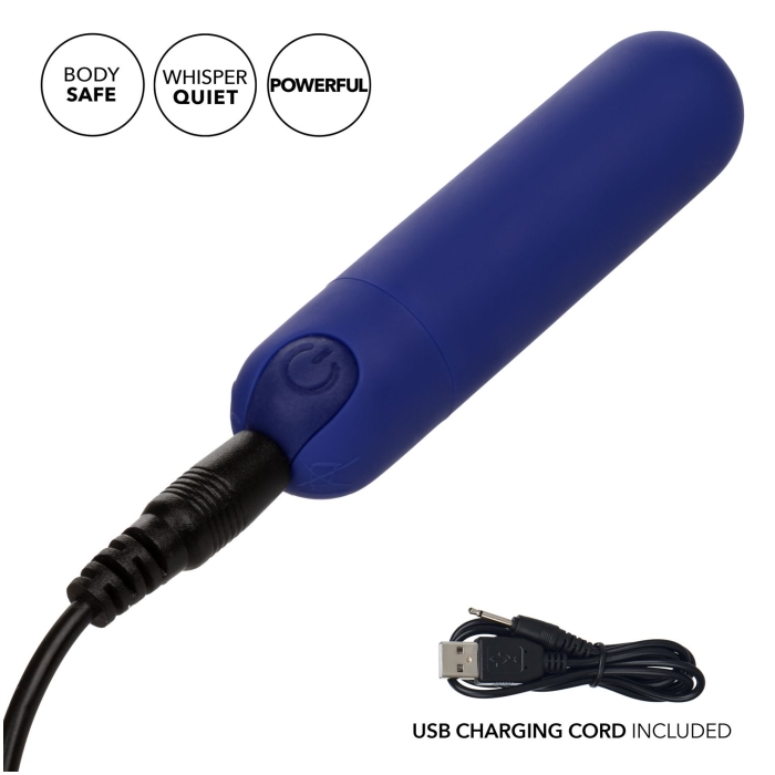 RECHARGEABLE HIDEAWAY BULLET - BLUE - Click Image to Close