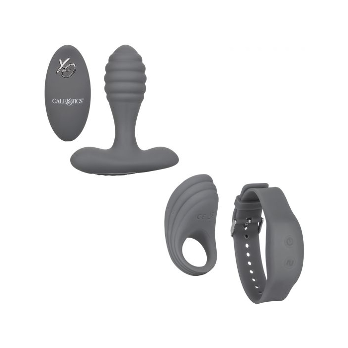 SILICONE REMOTE ADVENTURE SET TOY FOREPLAY