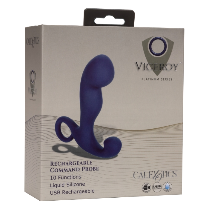 VICEROY 10X RECHARGEABLE COMMAND PROBE - BLUE - Click Image to Close