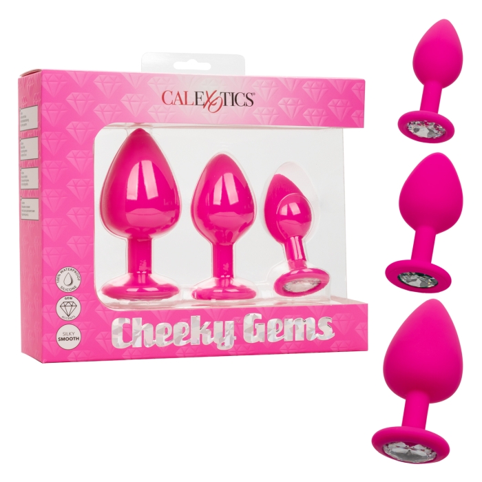 CHEEKY GEMS - PINK - Click Image to Close