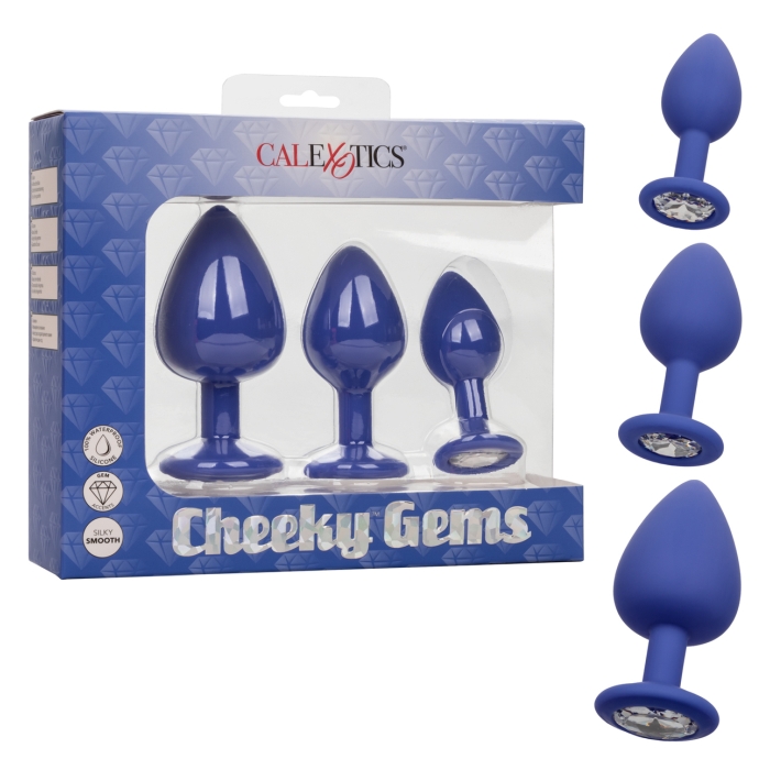 CHEEKY GEMS - PURPLE - Click Image to Close