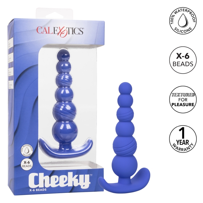 CHEEKY X - 6 BEADS - Click Image to Close
