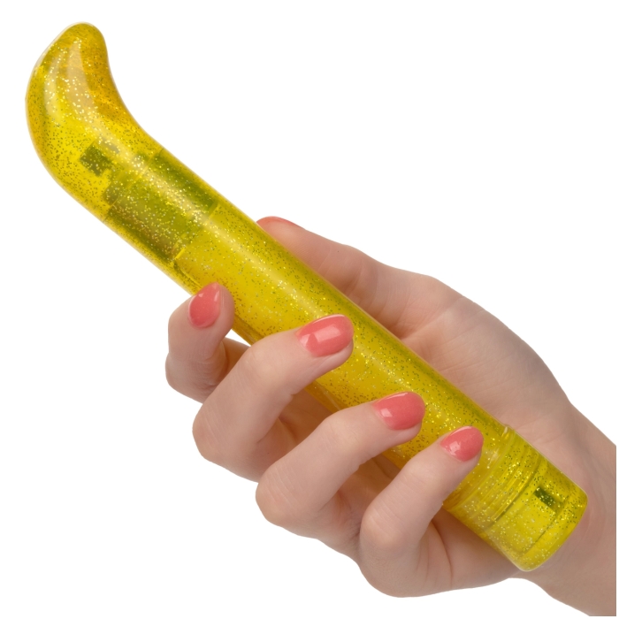 SPARKLE SLIM G-VIBE - YELLOW - Click Image to Close