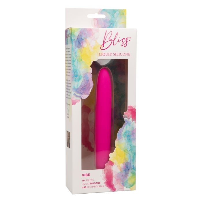 BLISS LIQUID SILICONE 10X VIBE - PINK