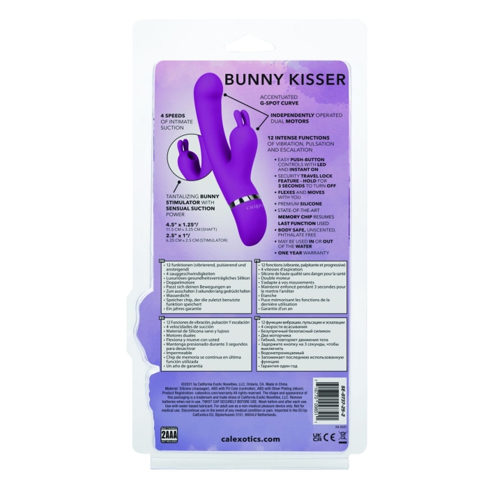 FOREPLAY FRENZY BUNNY KISSER - PINK - Click Image to Close
