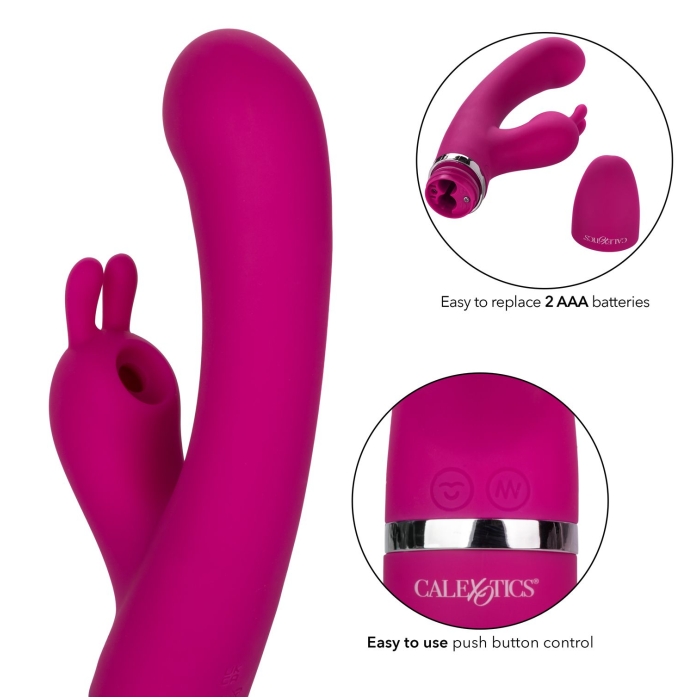 FOREPLAY FRENZY BUNNY KISSER - PINK
