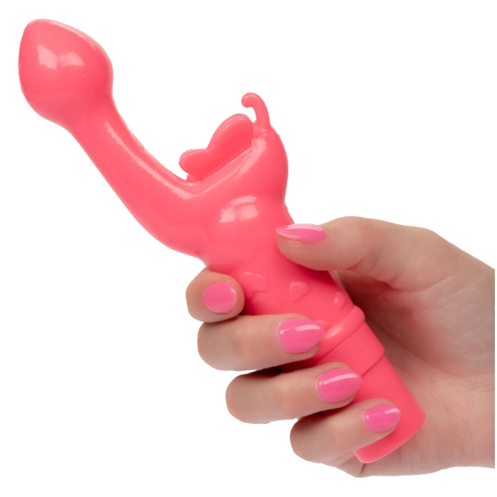 RECHARGEABLE BUTTERFLY KISS PINK - Click Image to Close