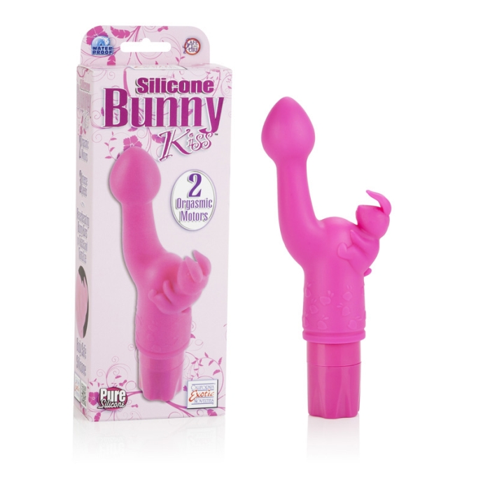 SILICONE BUNNY KISS-PINK