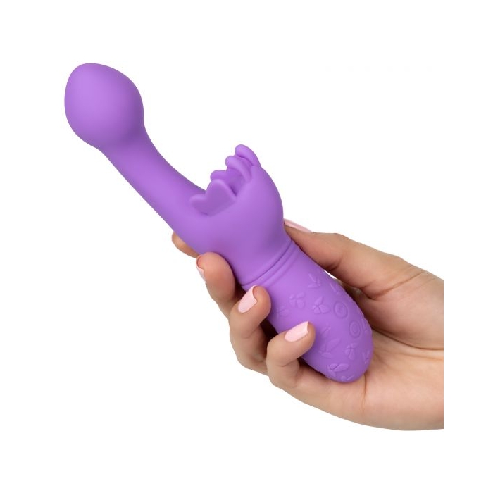 RECHARGEABLE BUTTERFLY KISS - PURPLE - Click Image to Close