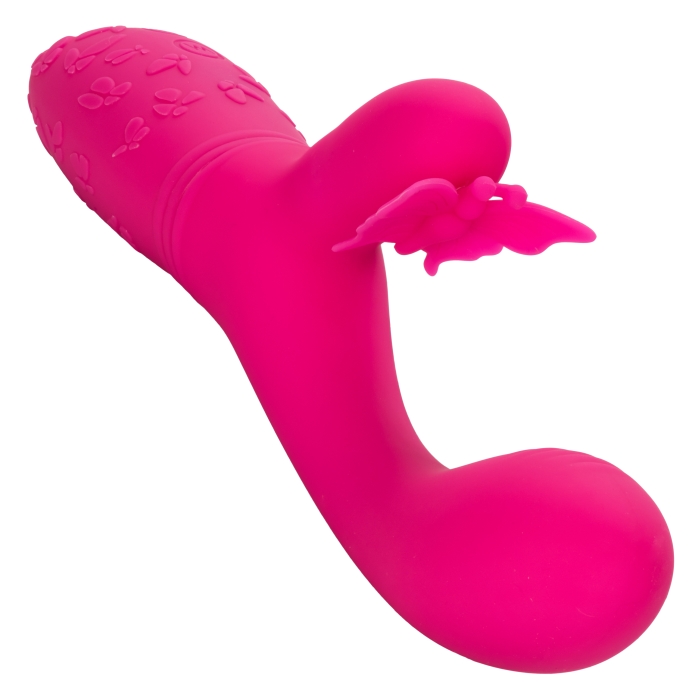 RECHARGEABLE BUTTERFLY KISS FLUTTER - PINK - Click Image to Close