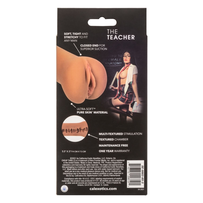 CHEAP THRILLS THE TEACHER - BROWN - Click Image to Close