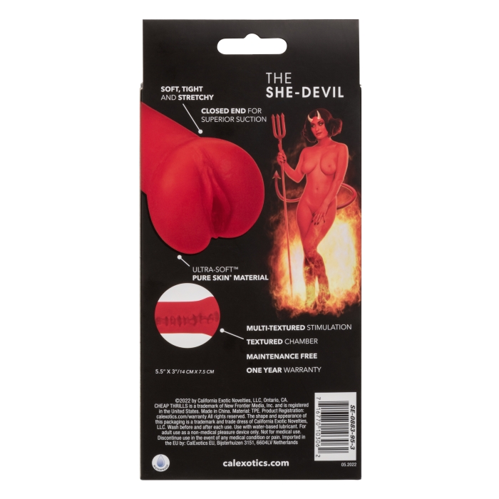 CHEAP THRILLS THE SHE-DEVIL - RED - Click Image to Close
