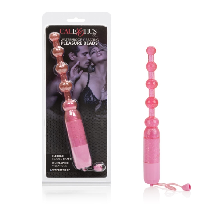 WP VIBE PLEASURE BEADS - PINK - Click Image to Close