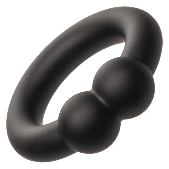 ALPHA LIQUID SILICONE MUSCLE RING - BLACK - Click Image to Close