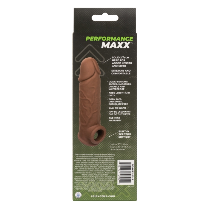 PERFORMANCE MAXX LIFE-LIKE EXTENSION 7" - BROWN - Click Image to Close