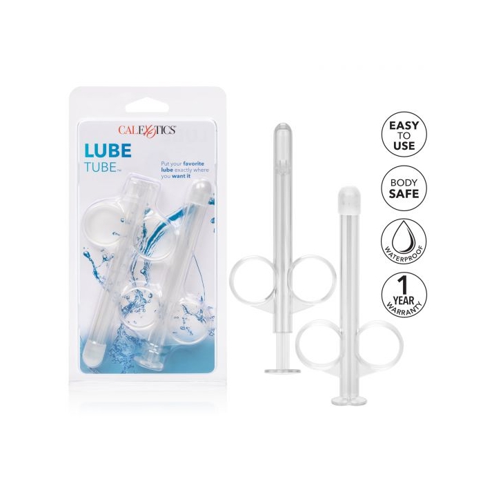 LUBE TUBE - CLEAR - Click Image to Close