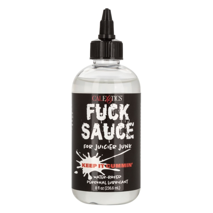 FUCK SAUCE WATER-BASED LUBE 8OZ - Click Image to Close