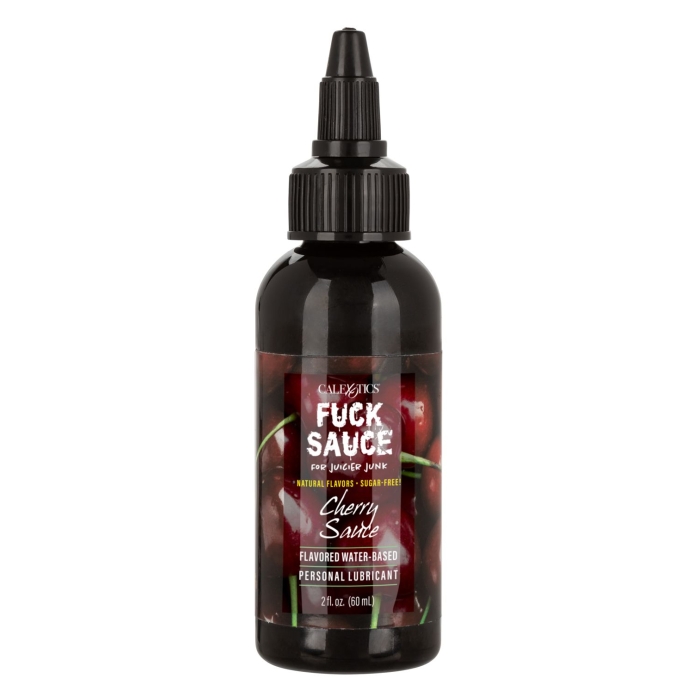 FUCK SAUCE FLAVORED WATER-BASED LUBE CHERRY 2OZ