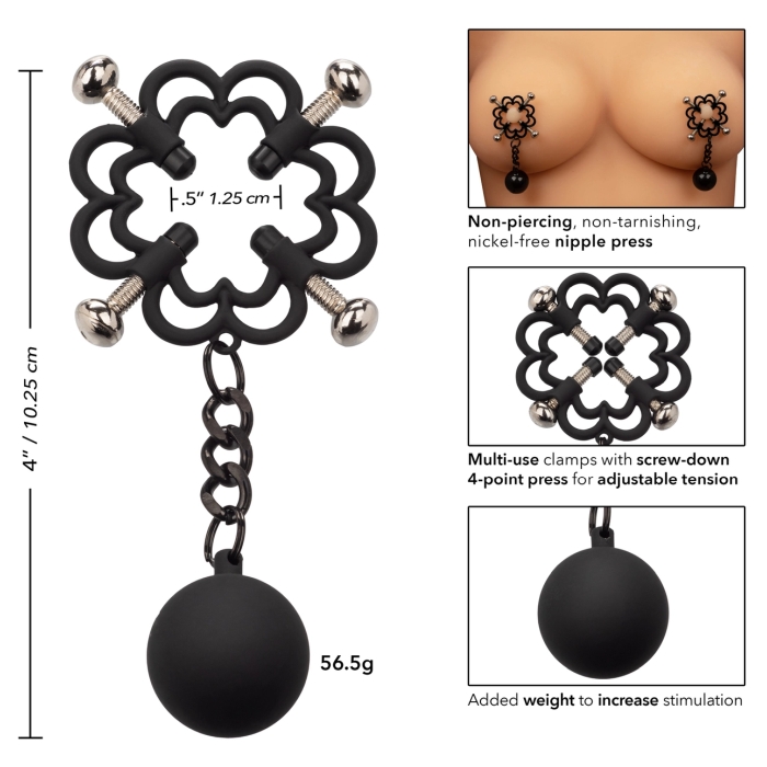 NIPPLE GRIPS POWER GRIP 4 POINT WEIGHTED NIPPLE PRESS