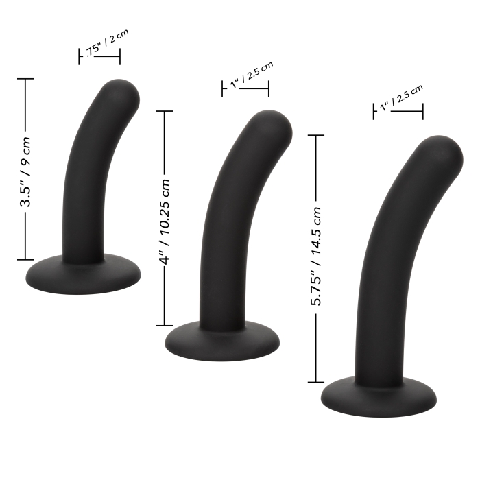 PEGGING KIT BLACK BOUNDLESS SILICONE CURVE