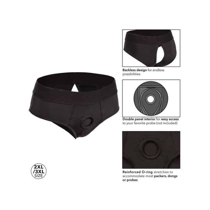 BOUNDLESS BACKLESS BRIEF - 2XL/3XL - Click Image to Close