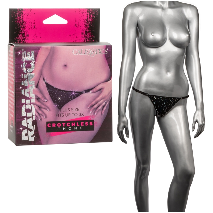 THONG PLUS ZISE RADIANCE CROTCHLESS - Click Image to Close