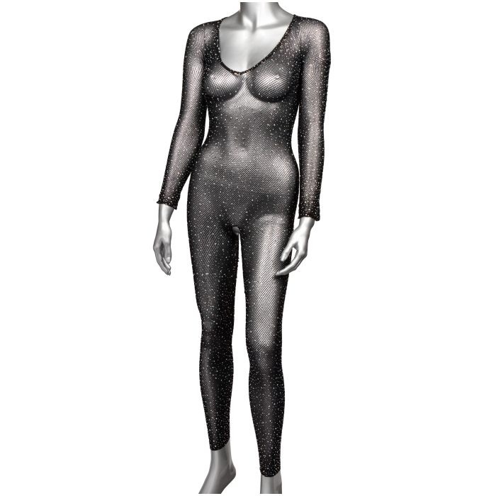 RADIANCE - PLUS SIZE CROTCHLESS FULL BODY SUIT - Click Image to Close