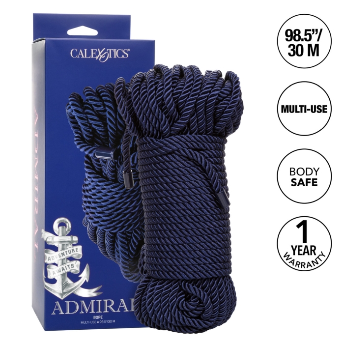 ROPE 98.5FT / 30M ADMIRAL - Click Image to Close